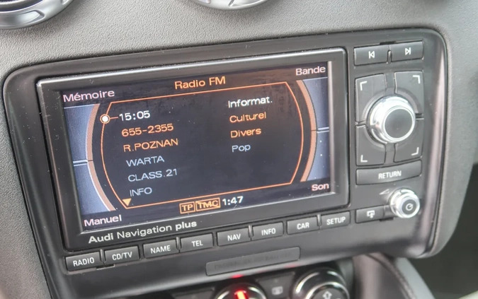 Audi TT cena 29900 przebieg: 121825, rok produkcji 2010 z Ryn małe 742